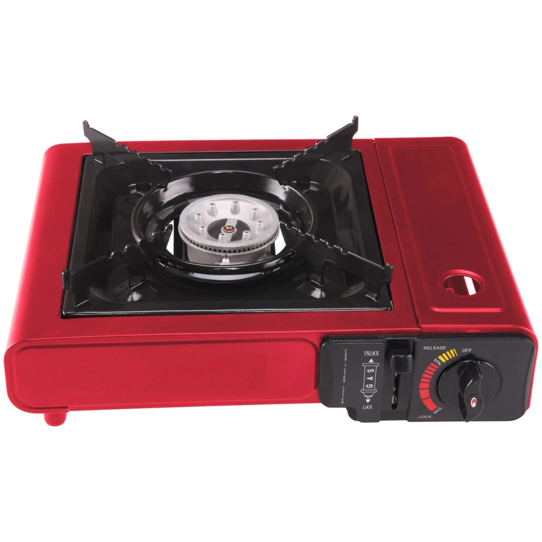 8500 BTU Portable Butane Gas Stove for Camping and Outdoor Cooking