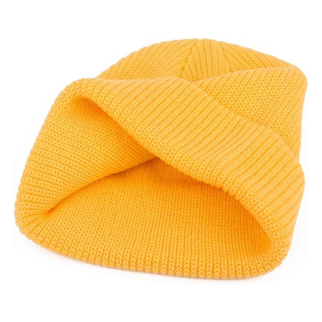 Classic Unisex Knit Beanie Hat for Winter Use