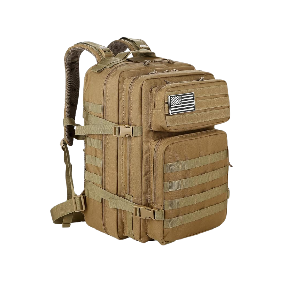 45L Military Tactical Backpack for Hiking, Camping, and Travel