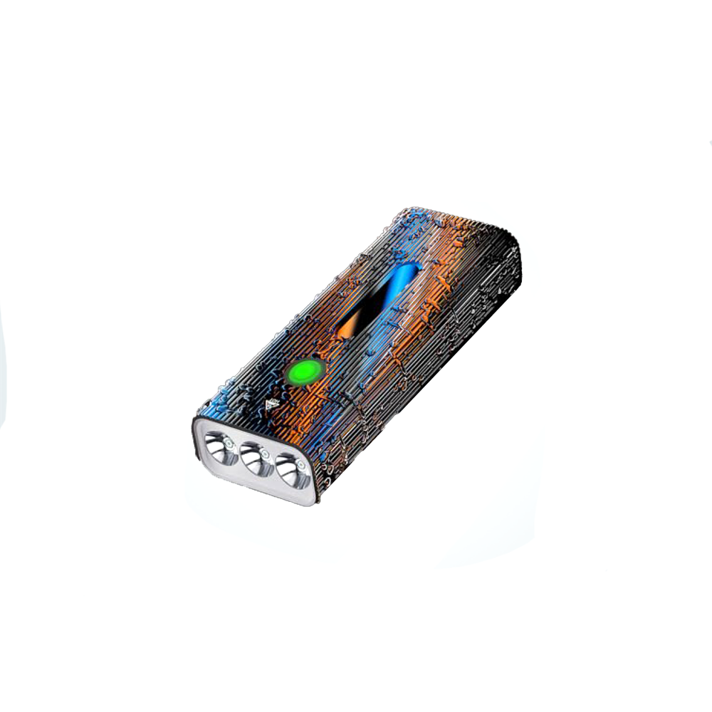 5000 Lumen USB Bike Light – Waterproof, Rechargeable, Power Bank