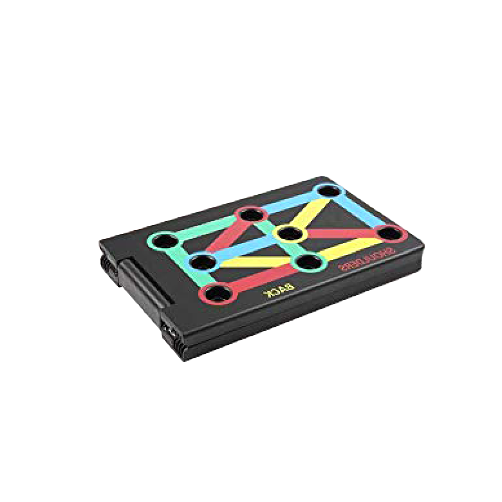 Foldable 12-in-1 Push-Up Board with Handles for Home Workout