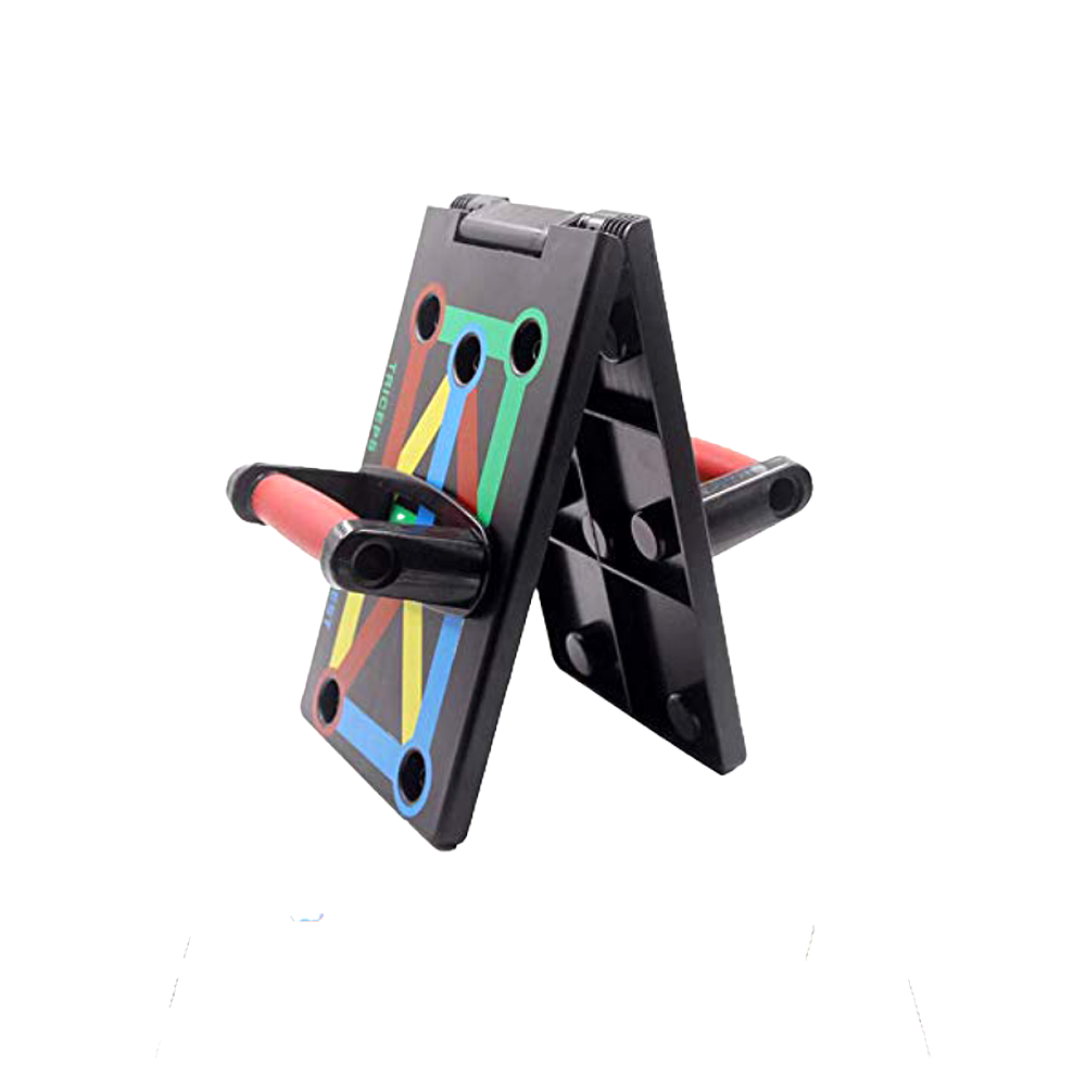 Foldable 12-in-1 Push-Up Board with Handles for Home Workout