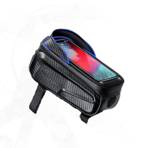 Waterproof Bike Phone Mount with Storage Compartment