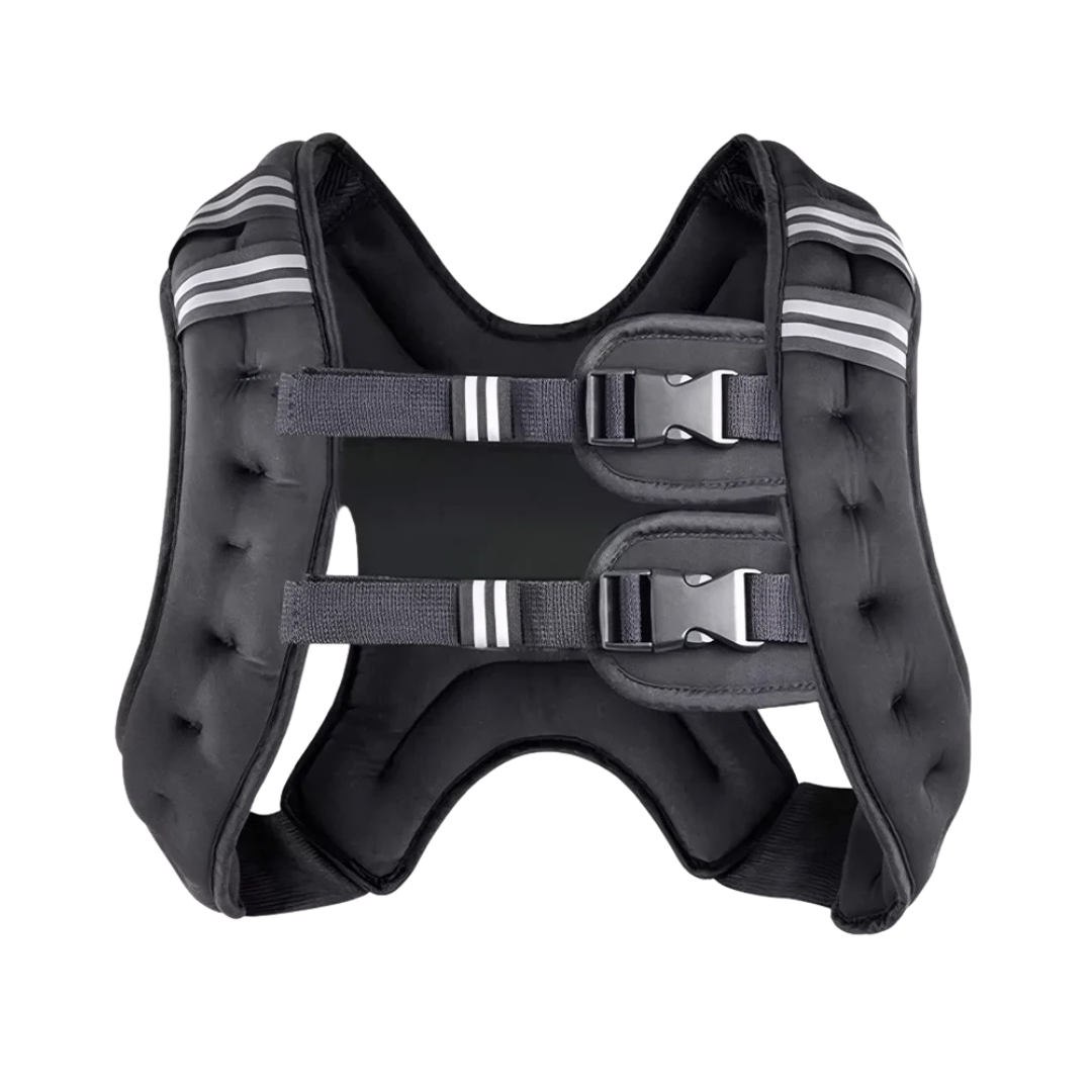 Adjustable Weighted Training Vest with Reflective Straps