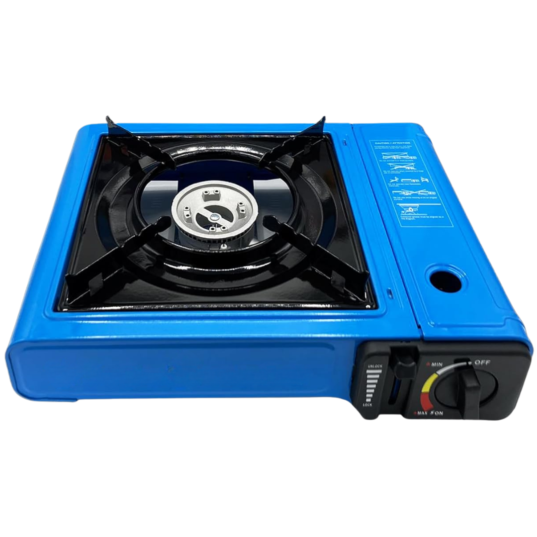 8500 BTU Portable Butane Gas Stove for Camping and Outdoor Cooking