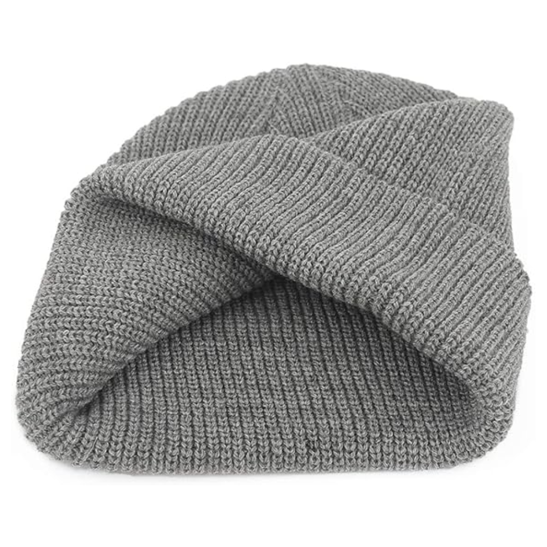 Classic Unisex Knit Beanie Hat for Winter Use
