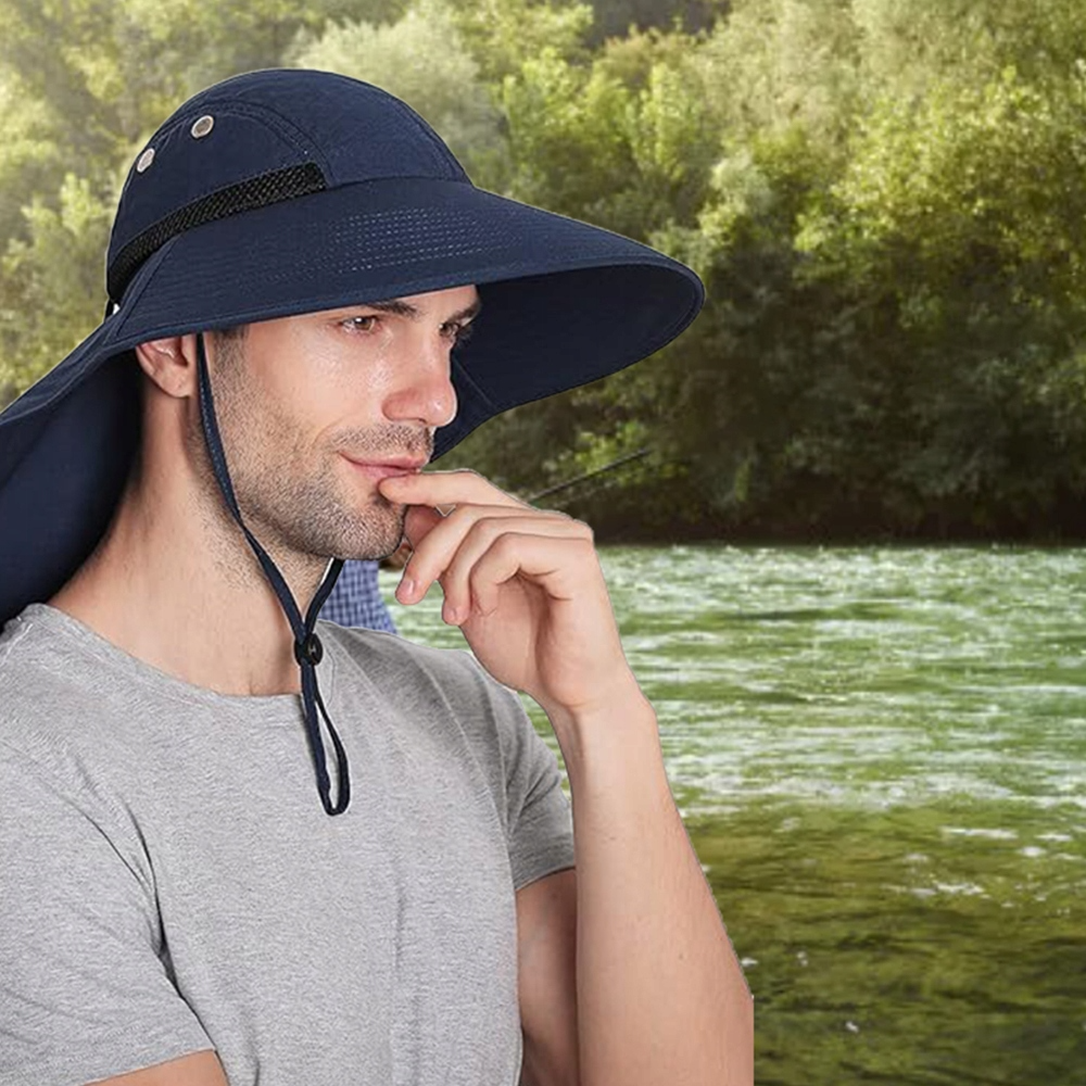 Sun Hat with Wide Brim
